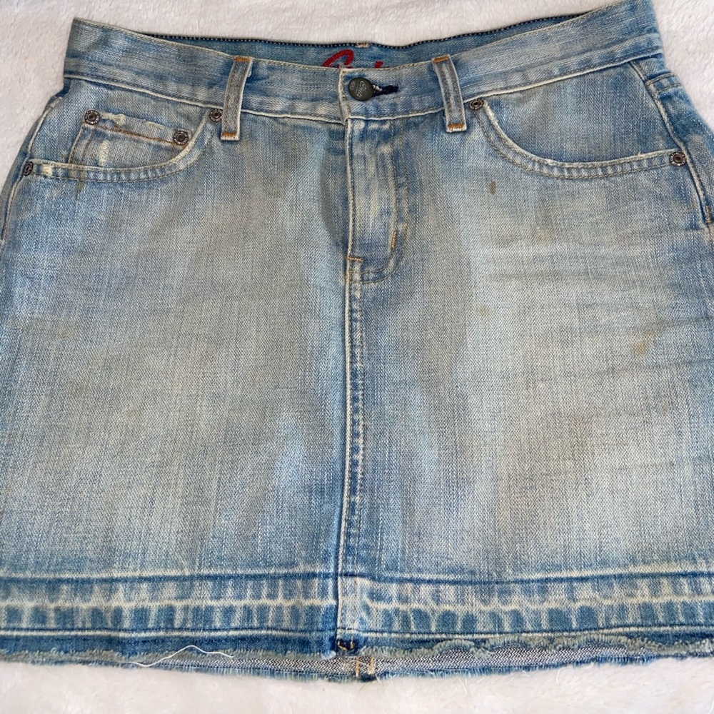 Denim skirt